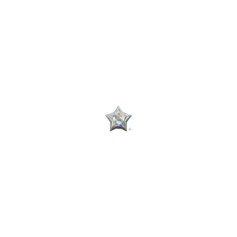 Estrella 22" Iridescent Silver
