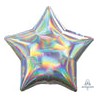 Estrella 22" Iridescent Silver