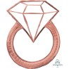 Blush Wedding Ring 30"
