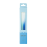 Velas de Happy Birthday Ombre Blue