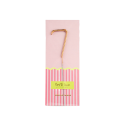 Vela bengala Foil Pack Rose Gold 7