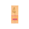 Vela bengala Foil Pack Dorada 4