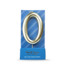 Vela de Cera dorada 8.5 cm número 0
