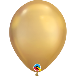 Chrome balloons 11" (100pz) Gold