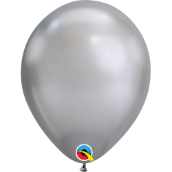 Chrome balloons 11" (100pz) Silver