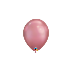 Chrome balloons 11" (100pz) Mauve