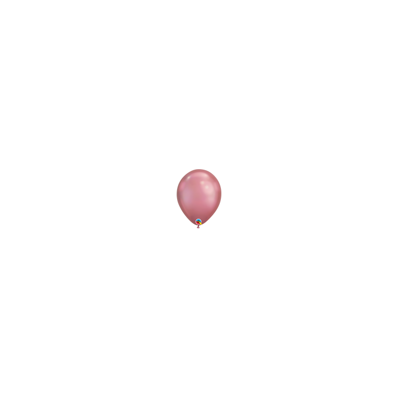 Chrome balloons 11" (100pz) Mauve