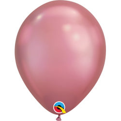 Chrome balloons 11" (100pz) Mauve