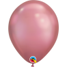 Chrome balloons 11" (100pz) Mauve