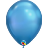Chrome balloons 11" (100pz) Blue
