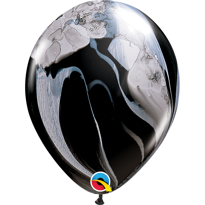 Super Agata 11" (25 pz) Negro Blanco