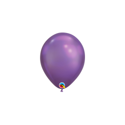 Chrome balloons 11" (100pz) Purple