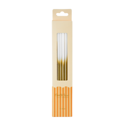 Velas de Happy Birthday Ombre Gold