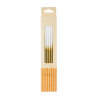 Velas de Happy Birthday Ombre Gold