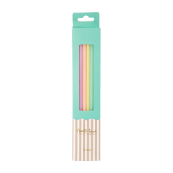 Velas de Happy Birthday Pastel