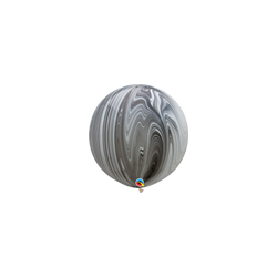 Super Agata 30" Gigante (2pz) Negro Blanco