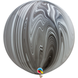 Super Agata 30" Gigante (2pz) Negro Blanco