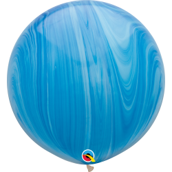 Super Agata 30" Gigante (2pz) Azul