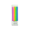 Velas de Cumpleaños Multicolor 10pz