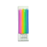 Velas de Cumpleaños Multicolor 10pz