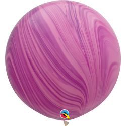 Super Agata 30" Gigante (2pz) Violeta Rosado