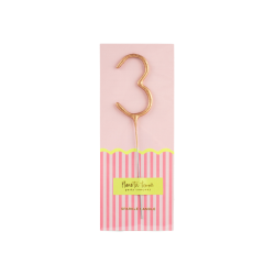 Vela bengala Foil Pack Rose Gold 3