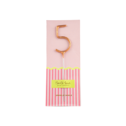 Vela bengala Foil Pack Rose Gold 5