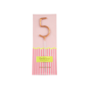 Vela bengala Foil Pack Rose Gold 5