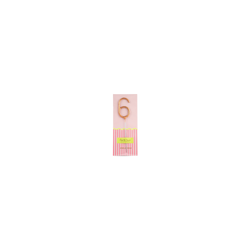 Vela bengala Foil Pack Rose Gold 6