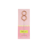Vela bengala Foil Pack Rose Gold 8