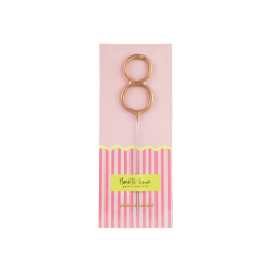 Vela bengala Foil Pack Rose Gold 8