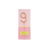 Vela bengala Foil Pack Rose Gold 9