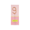 Vela bengala Foil Pack Rose Gold 9