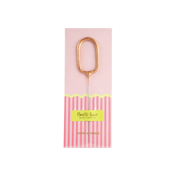Vela bengala Foil Pack Rose Gold 0
