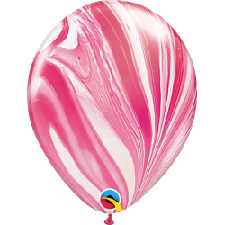 Super Agata 11" (25 pz) Rojo Blanco