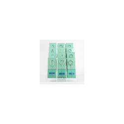 Display Pack Velas bengala color Plata foil pack