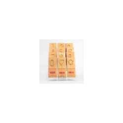 Display Pack Velas bengala color Dorado foil pack