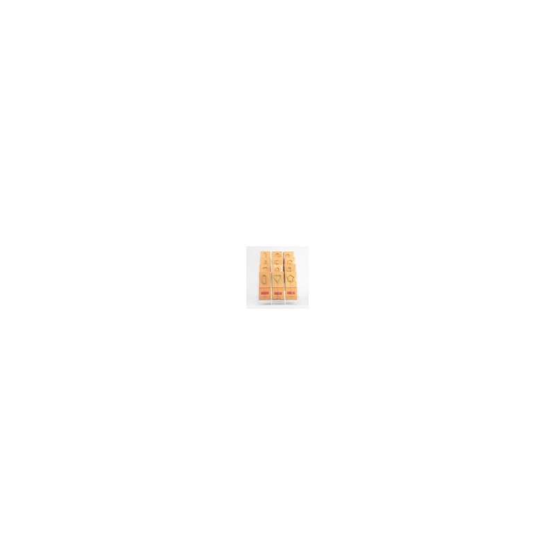 Display Pack Velas bengala color Dorado foil pack
