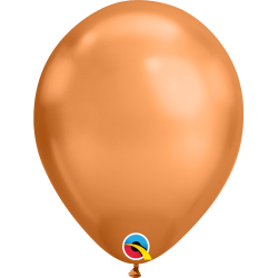 Chrome balloons 11" (100pz) Copper
