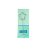 Vela bengala Foil Pack Plata Estrella