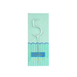 Vela bengala Foil Pack Plata 5