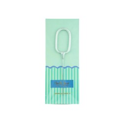 Vela bengala Foil Pack Plata 0