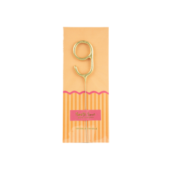Vela bengala Foil Pack Dorada 9