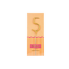 Vela bengala Foil Pack Dorada 5