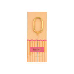 Vela bengala Foil Pack Dorada 0
