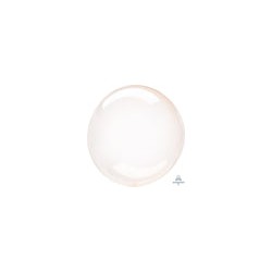 Crystal Clearz Balloon Orange 24"