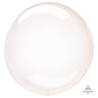 Crystal Clearz Balloon Orange 24"