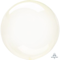 Crystal Clearz Balloon Yellow 24"