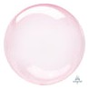 Crystal Clearz Balloon Dark Pink 24"
