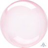 Crystal Clearz Balloon Dark Pink 24"